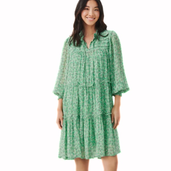 Part Two RandysPW Dress Greenbriar Mini Flower Size M - Picture 2 of 11
